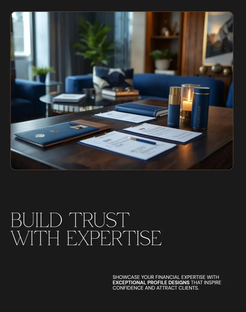 تصميم بروفايل ــ ملف تعريفي "شركات