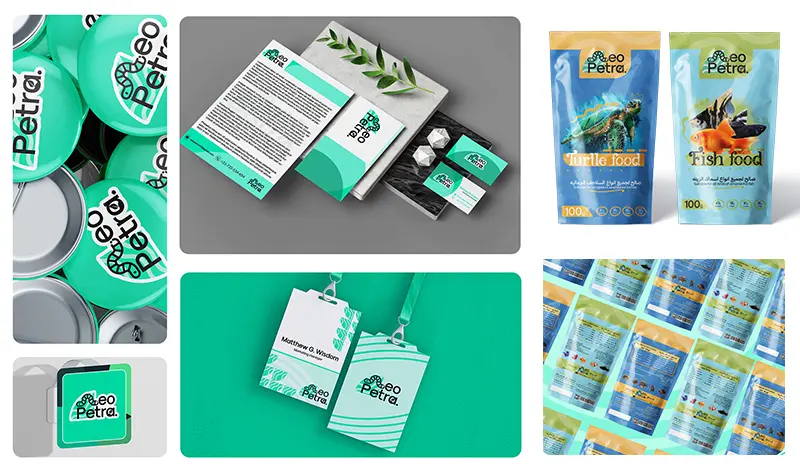 حلول متكاملة لتصميم الهوية التجارية للشركات والمؤسسات