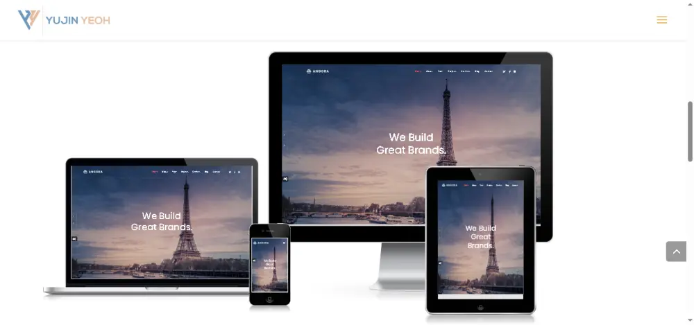 برمجة Landing Page احترافية باستخدام HTML, CSS, Bootstrap, JS