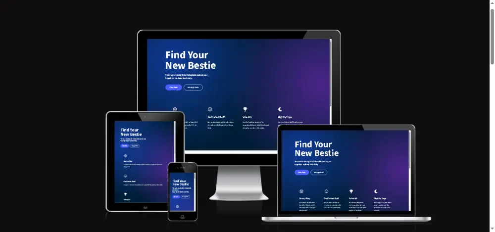برمجة Landing Page احترافية باستخدام HTML, CSS, Bootstrap, JS