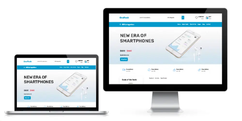 برمجة Landing Page احترافية باستخدام HTML, CSS, Bootstrap, JS