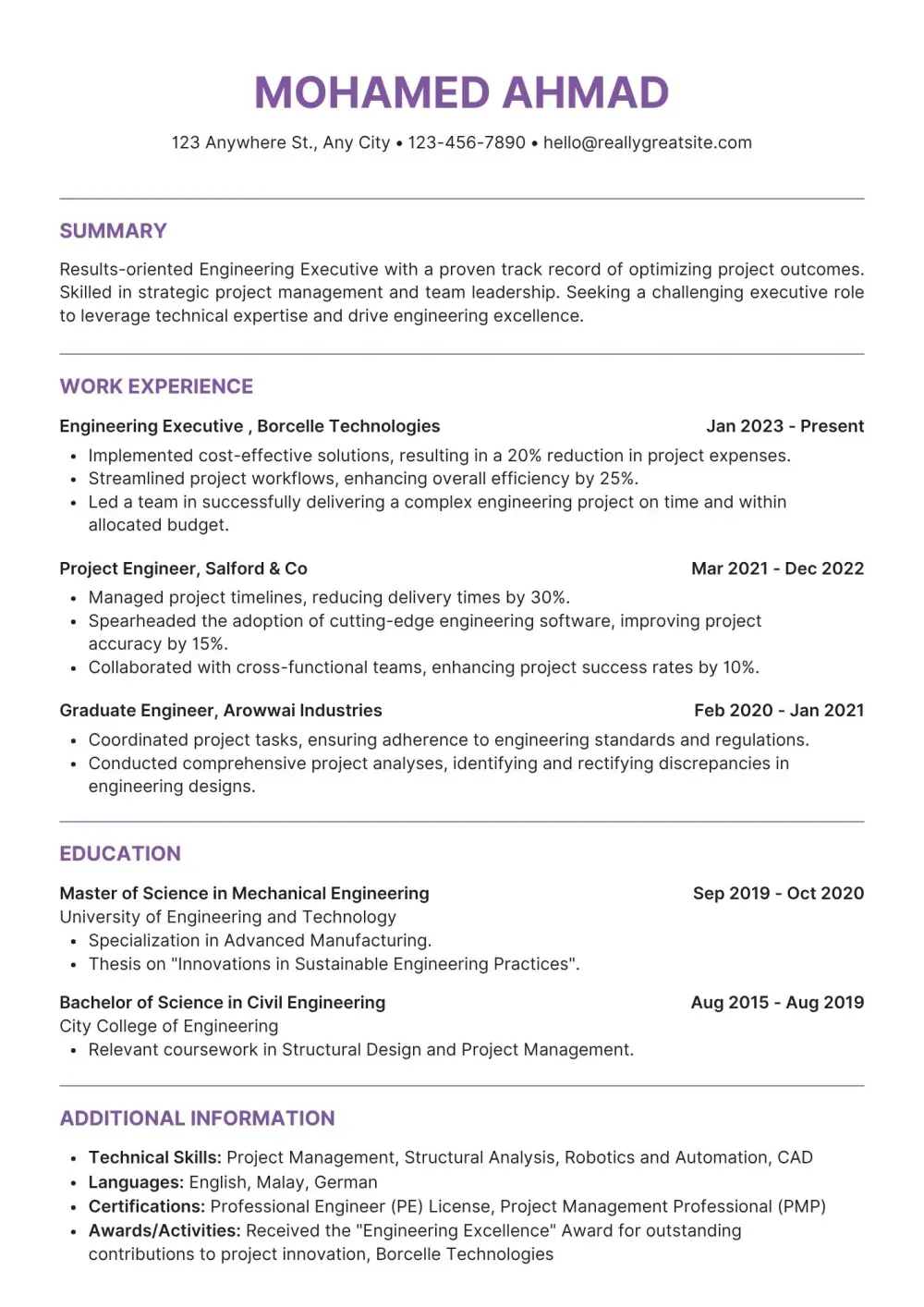 كتابة السيرة الذاتيه بشكل مميز