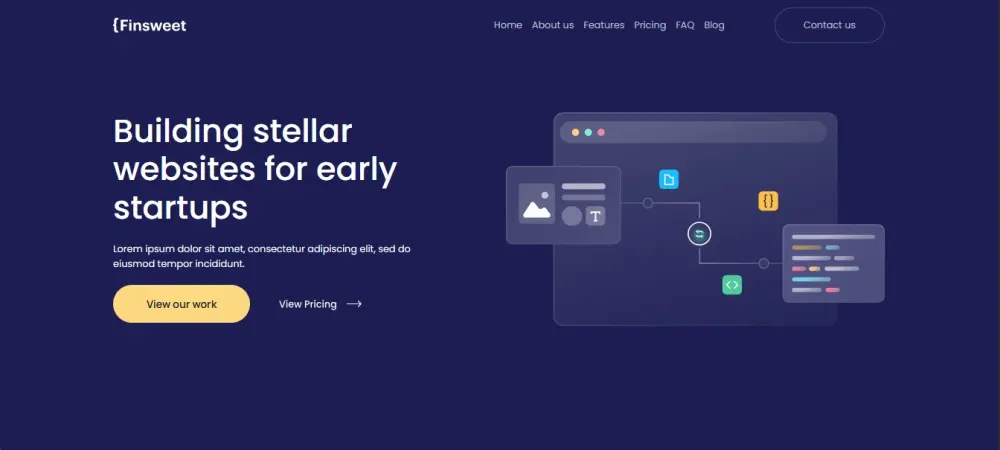 تحويل تصميم Figma إلى موقع HTML, CSS