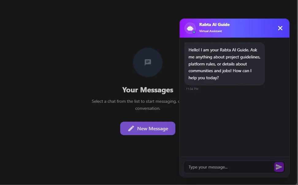 تصميم وتطوير مساعد ذكي ومتطور "Ai chat bot" باستخدام تقنية RAG