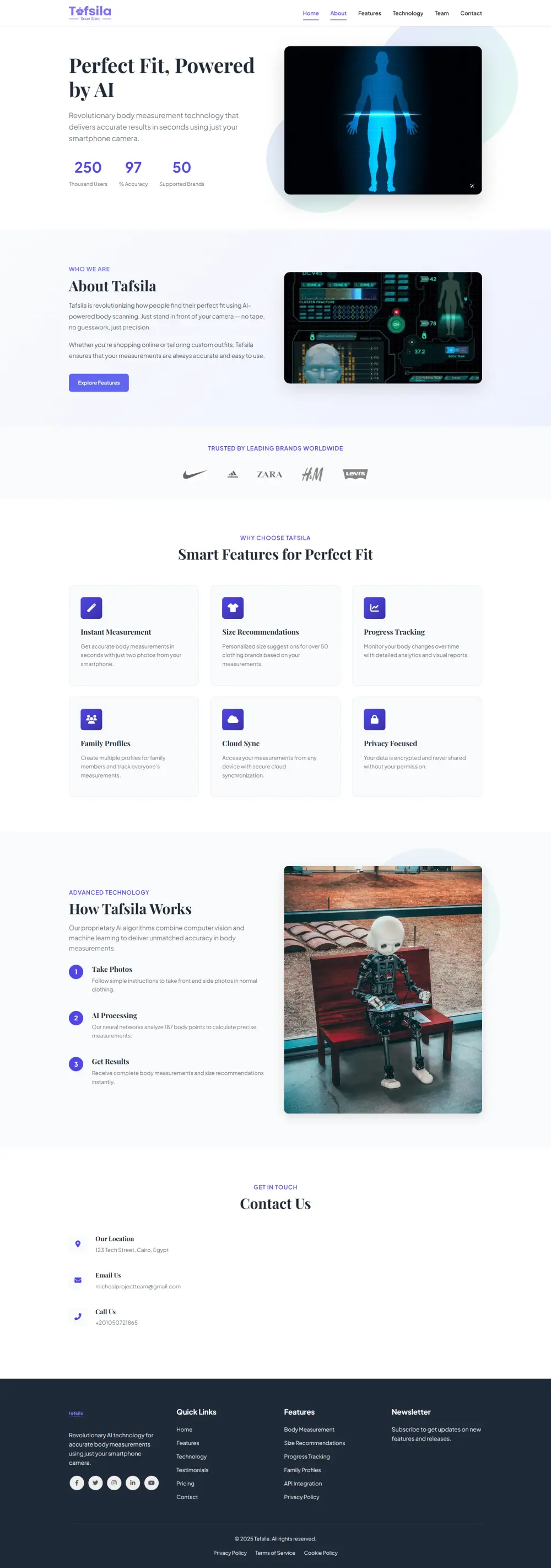 خدمه تصميم صفحه هبوط