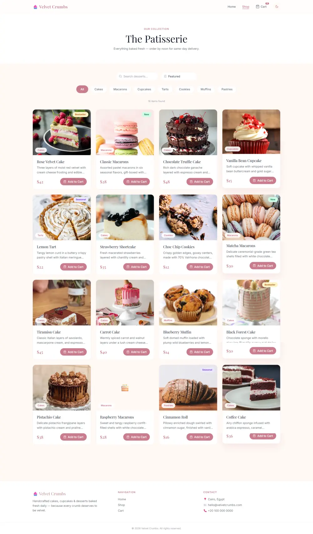تصميم وتطوير موقع متجر إلكتروني احترافي باستخدام React وTailwind CSS