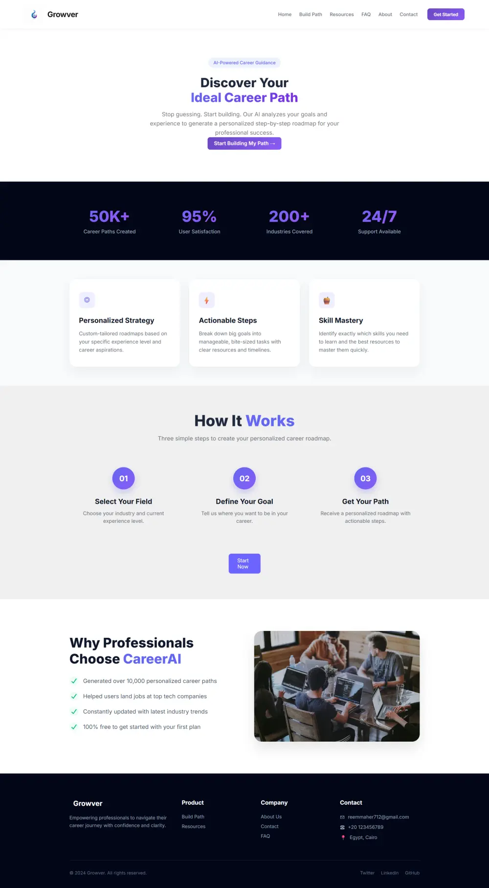 برمجة وتصميم موقع ويب كامل متعدد الصفحات بجودة عالية