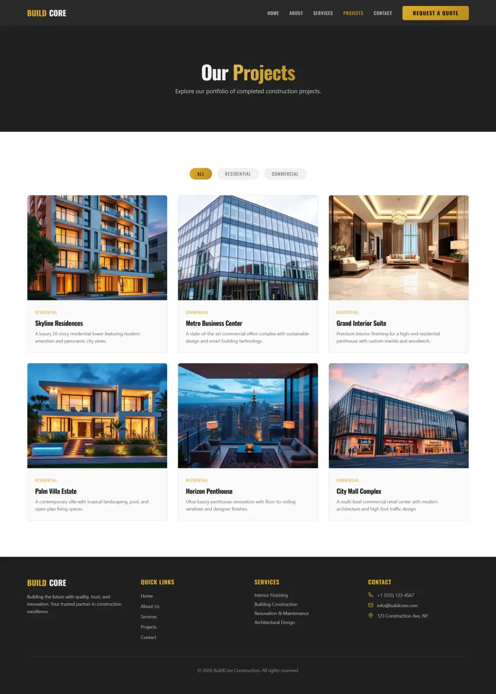 تصميم موقع احترافي باستخدام WordPress