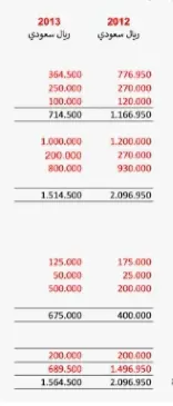 عمل ميزانية عمومية لشركة