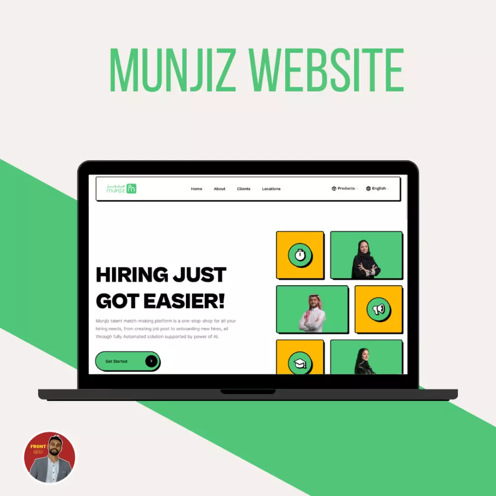 إنشاء موقع تعريفي إبداعي لشركتك