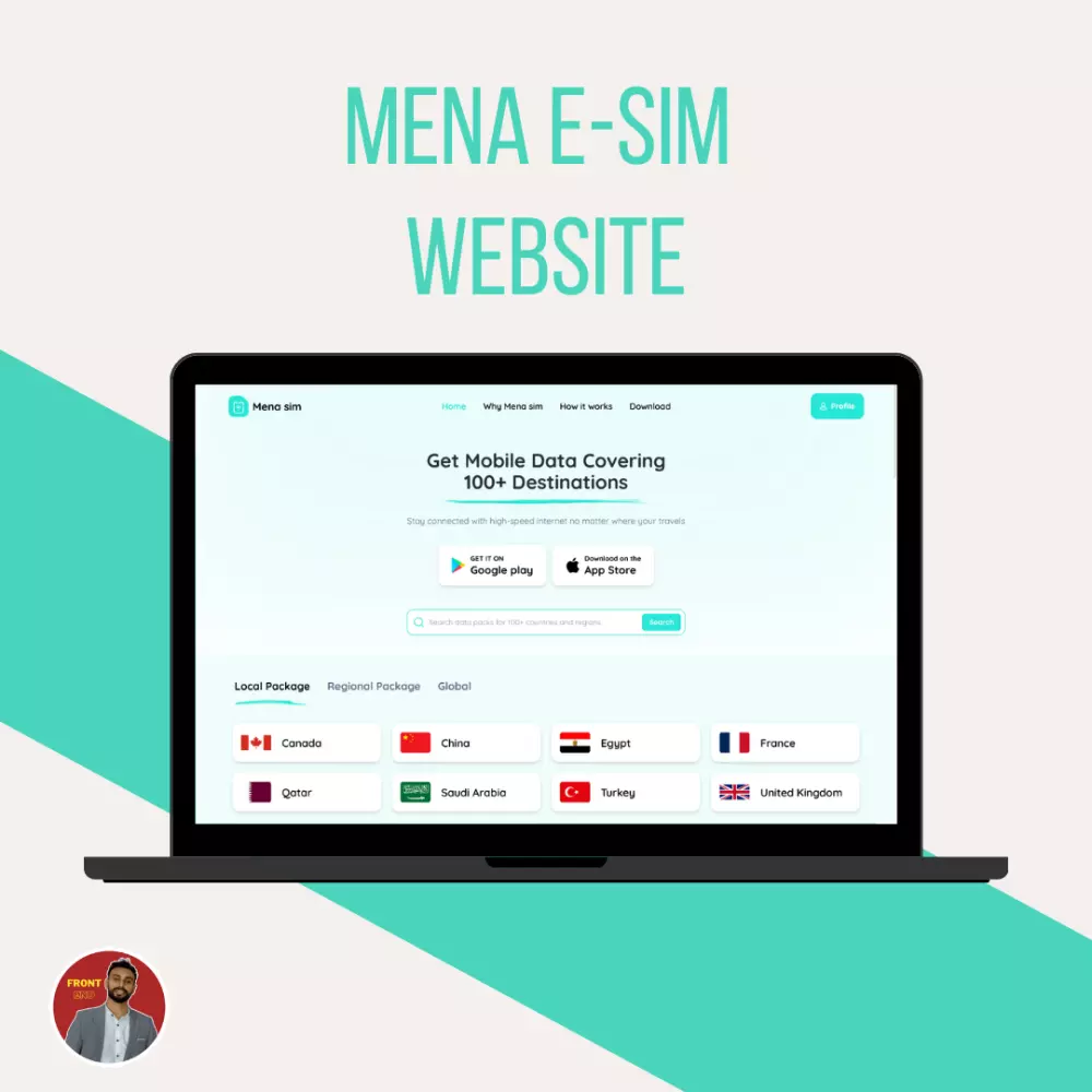 إنشاء موقع تعريفي إبداعي لشركتك