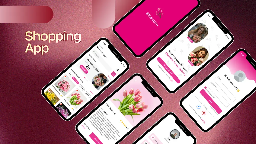 تصميم وتطوير تطبيق تسوق احترافي باستخدام Flutter وربطه بـ API الخاص بك
