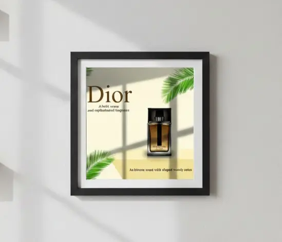 تصميم بوستر إعلاني احترافي للعطور