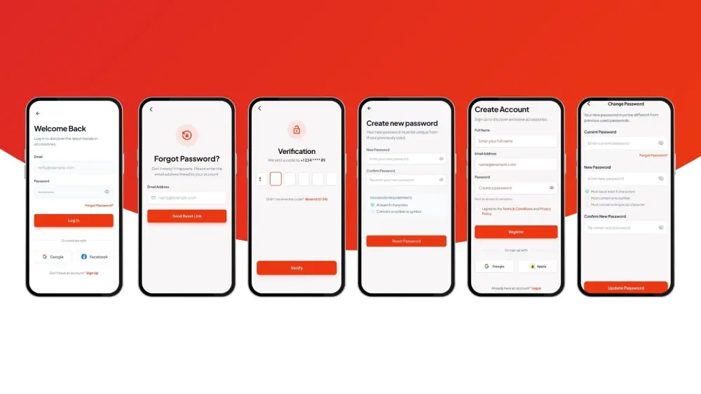 برمجة وتطوير تطبيق Flutter احترافي بواجهات عصرية (Luxe Style)
