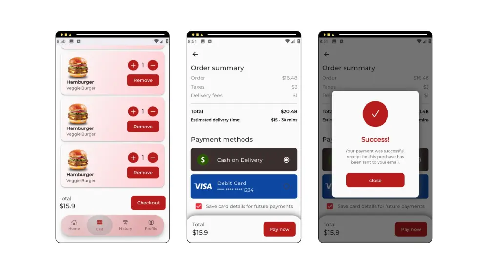 برمجة وتطوير واجهات تطبيقات Flutter احترافية (Android & iOS)