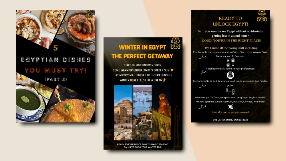 2 تصميمات سوشيال ميديا احترافية ب 5$