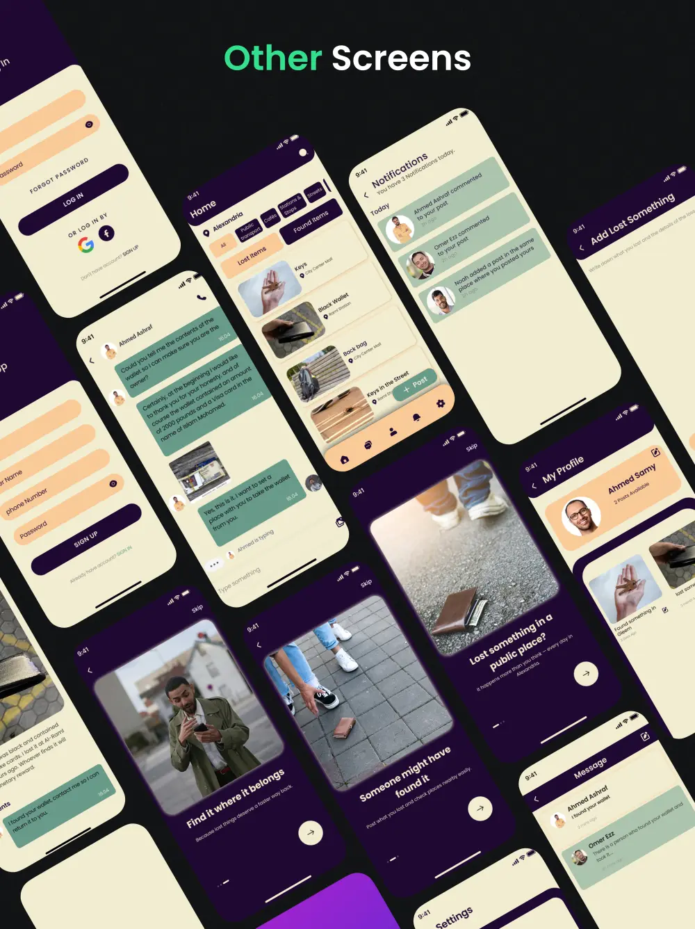 تصميم واجهات تطبيق موبايل UI/UX بطريقه احترافيه