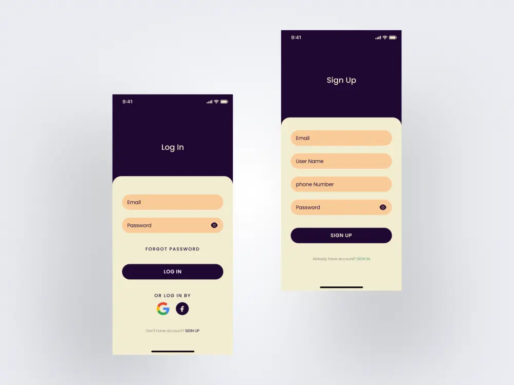تصميم صفحة تسجيل دخول (Login Page) احترافية وتجربة مستخدم مميزة