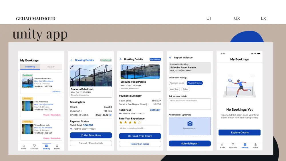 تصميم واجهة المستخدم وتجربة المستخدم للتطبيقات والويب UI UX