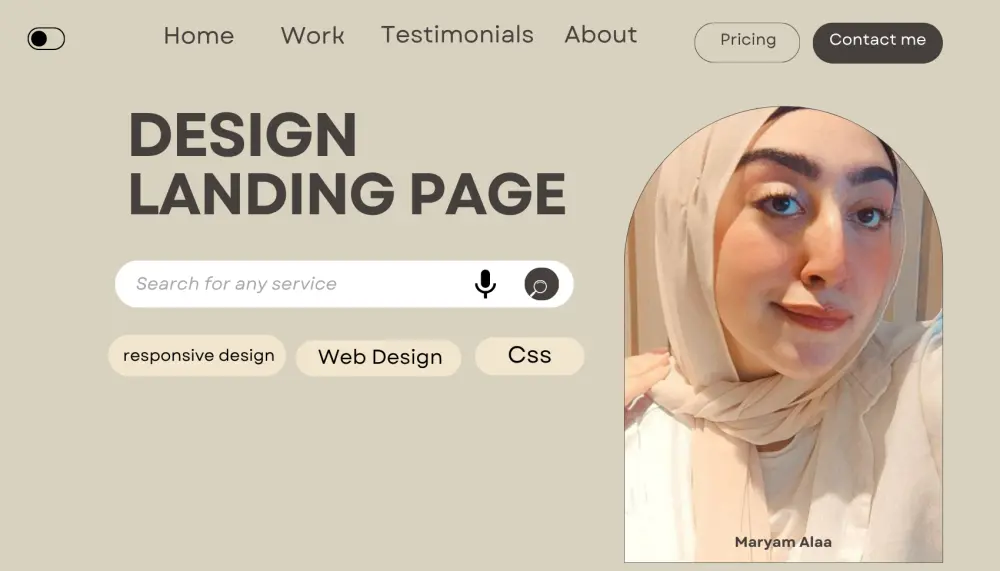تصميم صفحة هبوط Landing page بطريقة محترفة وجذابة للعملاء