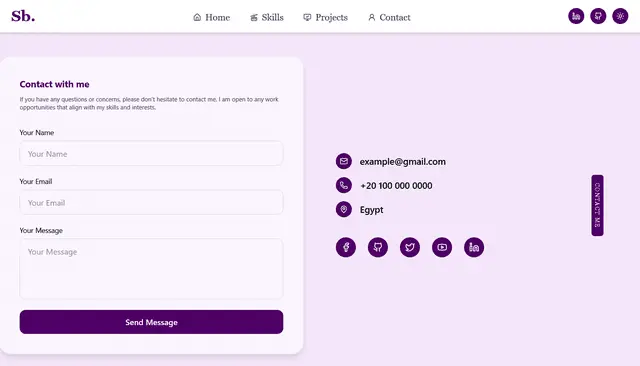 تصميم موقع بورتفوليو احترافي لعرض أعمالك