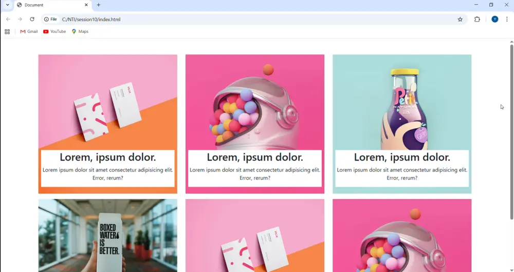 تصميم موقع احترافي لعرض الصور بشكل متتالي (Image Slider) بشكل أنيق وسريع التصفح، مع إمكانية التحكم في التنقل بين الصور وإضافة تأثيرات حركة بسيطة لتحسين تجربة المستخدم، متوافق مع جميع الأجهزة."