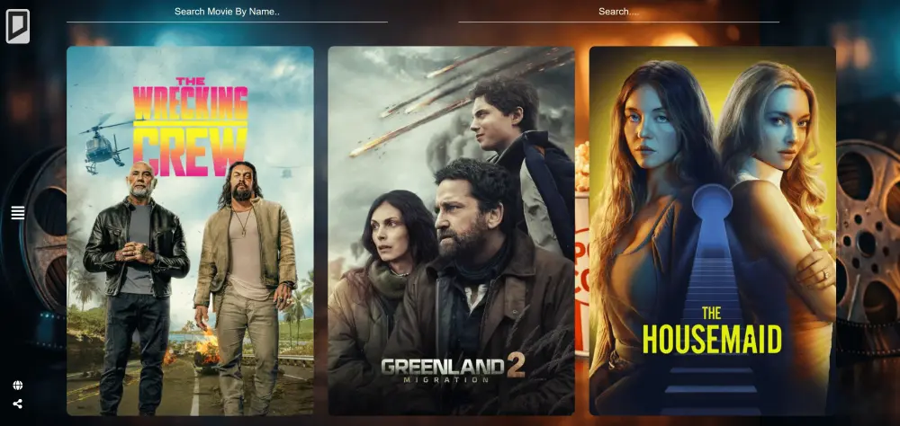 تصميم وتطوير موقع أفلام احترافي بتصميم عصري ومتجاوب 🎬