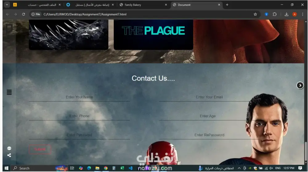 موقع أفلام يعرض أفلام متنوعة مع تفاصيلها، بتصميم متجاوب وتجربة استخدام سلسة. 🎬✨