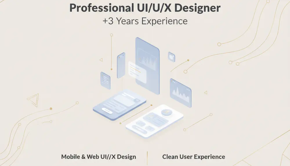 تطوير وتحديث واجهات المستخدم (UI Redesign) لموقعك أو تطبيقك