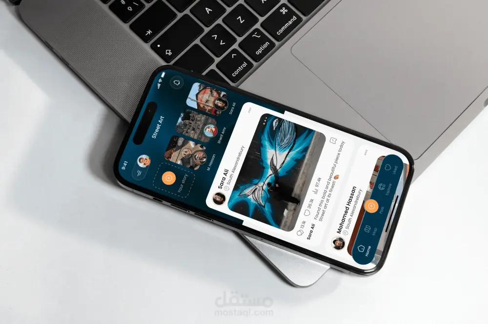 تصميم واجهات تطبيقات جوال (Android & iOS) احترافية وسهلة الاستخدام