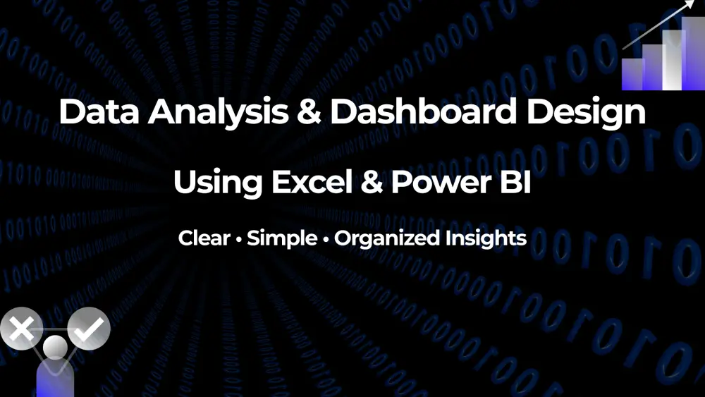 سأحلل بياناتك باستخدام Excel و Power BI بطريقة احترافية