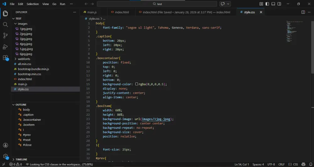تصميم واجهات مواقع احترافية و متجاوبة باستخدام HTML, CSS, JavaScript, Bootstrap