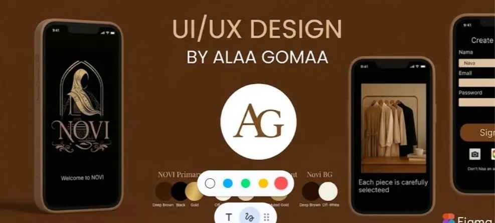 تصميم واجهة مستخدم (UI/UX) احترافية وعصرية لصفحة هبوط بـ Figma