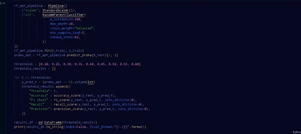 نشاء نموذج Machine Learning لتحليل البيانات والتنبؤ بالنتائج
