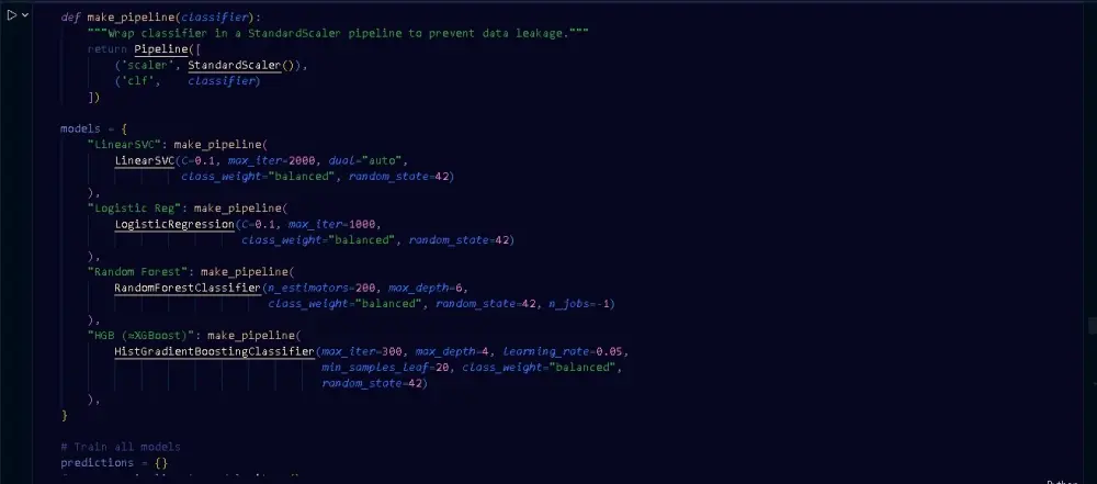 نشاء نموذج Machine Learning لتحليل البيانات والتنبؤ بالنتائج
