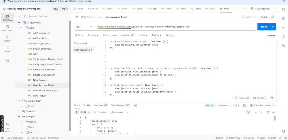 (اختبار واجهات REST API باحترافية باستخدام Postman)