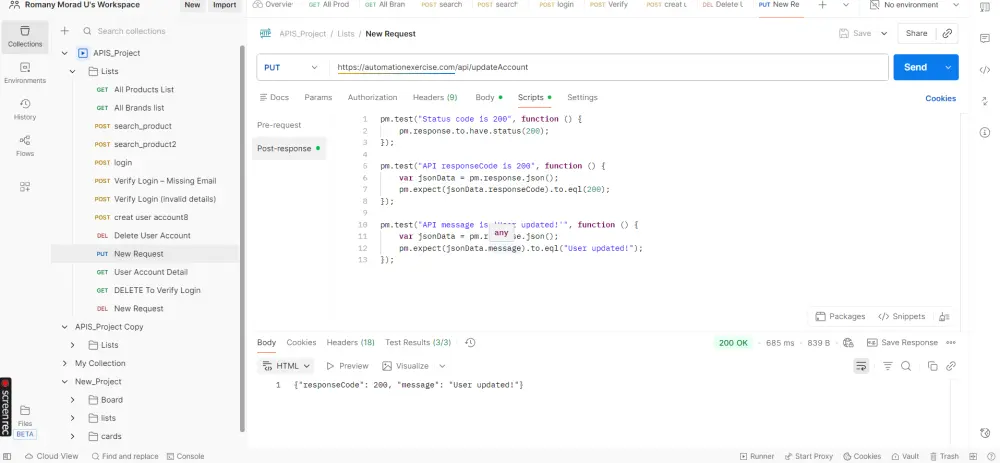 (اختبار واجهات REST API باحترافية باستخدام Postman)