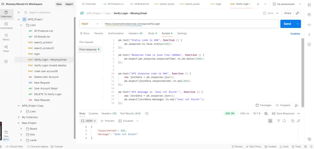 (اختبار واجهات REST API باحترافية باستخدام Postman)
