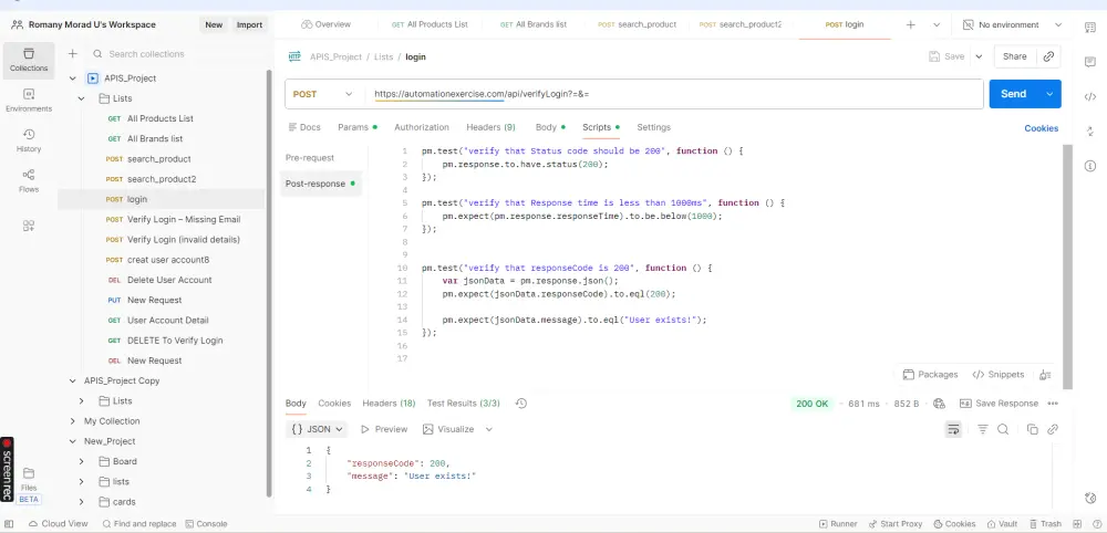 (اختبار واجهات REST API باحترافية باستخدام Postman)