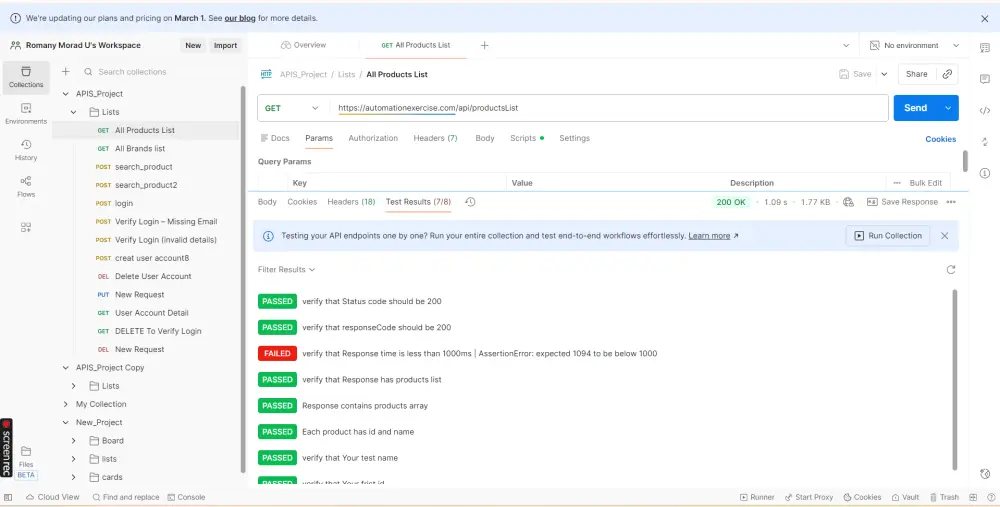 (اختبار واجهات REST API باحترافية باستخدام Postman)