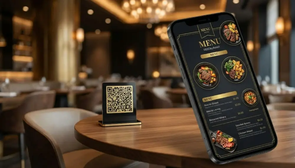 تحويل قائمة طعامك إلى موقع إلكتروني عصري QR Code
