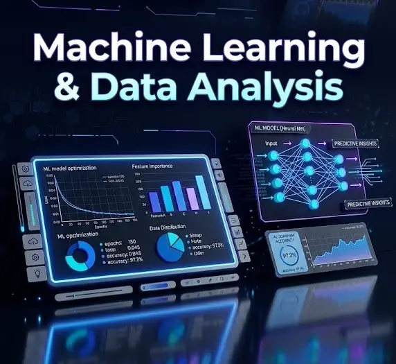 حلول تحليل بيانات متقدمة وبناء نماذج Machine Learning لاستخراج Insights دقيقة