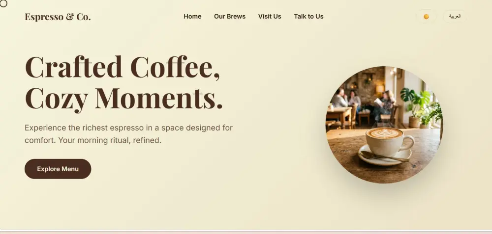برمجة وتصميم صفحة هبوط (Landing Page) احترافية وعصرية.