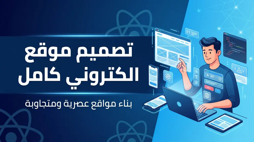 تصميم موقع الكتروني كامل