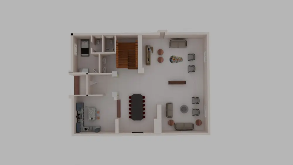 تحويل مخططات AutoCAD إلى تصميم ثلاثي الأبعاد احترافي