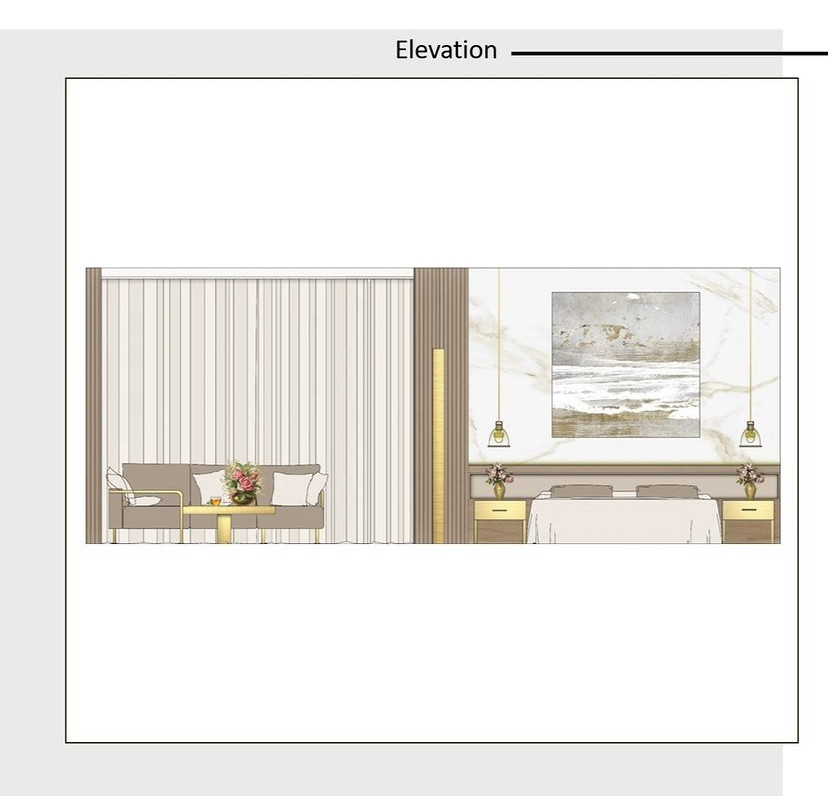 تصميم داخلي - تصميم 3D - رسم مخططات