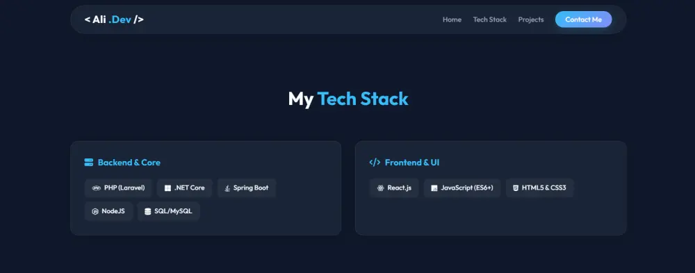 انشاء برتفليو احترافي