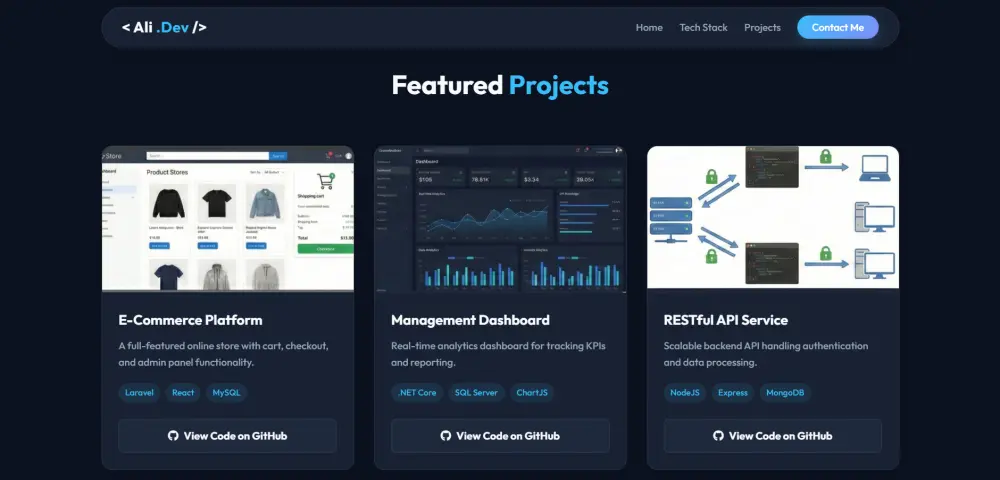 انشاء برتفليو احترافي