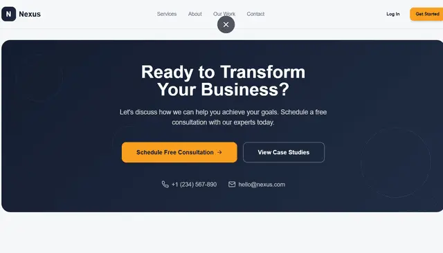 إنشاء موقع صفحة هبوط Landing Page احترافية وسريعة ومتجاوبة
