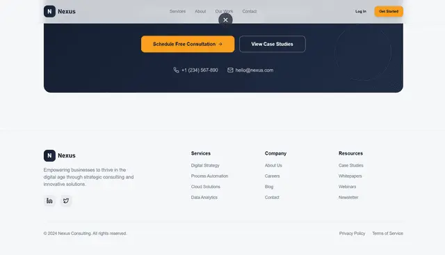إنشاء موقع صفحة هبوط Landing Page احترافية وسريعة ومتجاوبة